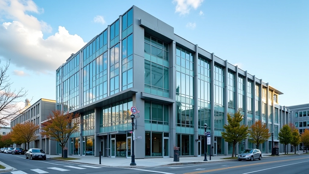 City of Ottawa municipal building with civic center architecture